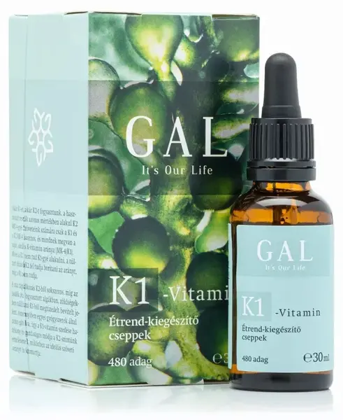 Vitamina K1, picături, 500 μg, 30 ml, GAL