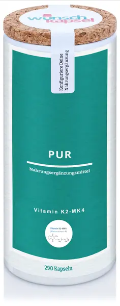 Vitamina K2, 290 capsule, Wunschkapsel