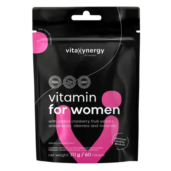 Vitamine pentru femei, 60 tablete, Vitaxynergy