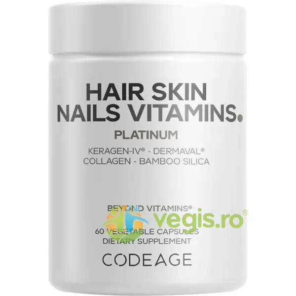 Vitamine pentru Par, Piele si Unghii 60cps