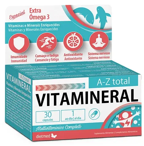 Vitamineral A-Я Total, 30 capsule, Dietmed