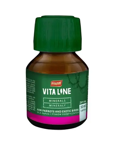 VITAPOL Minerale pentru pasari exotice 50 ml