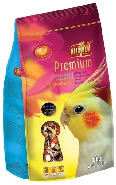 VITAPOL Premium Hrană completă pentru nimfe 1kg