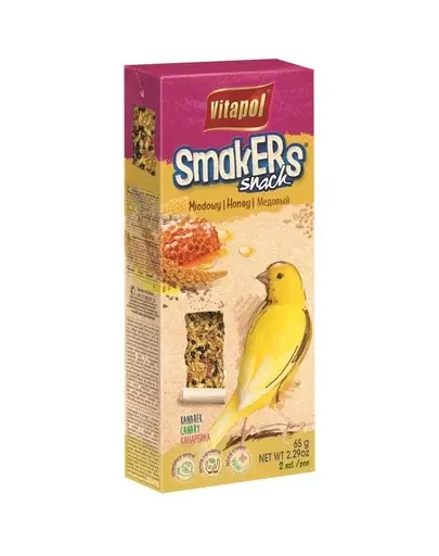 VITAPOL Smakers pentru canari - miere 2 buc.