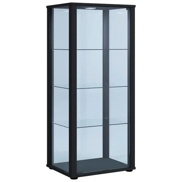 Vitrină, negru