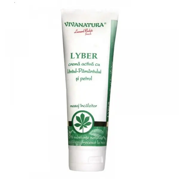 Viva Natura Lyber Crema activa cu untul pamantului si petrol 75 ml
