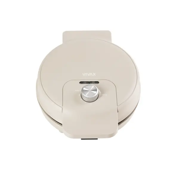 VIVAX Aparat de facut vafe si gofre Vivax WM-1000S, capacitate 5 forme, 1000 W, Lunar Bej