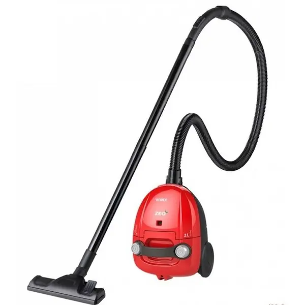 VIVAX Aspirator cu sac Vivax VC-702 ZEO, Putere 700W, Filtru HEPA 10, Rosu