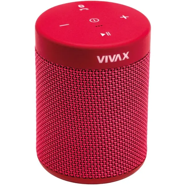 VIVAX Boxa portabila Vivax BS-50, 60W, 4 ore de redare, Bluetooth, Rosu