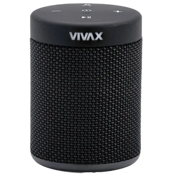 VIVAX Boxa portabila VIVAX BS-50, Bluetooth, Raza de actiune 10 m, Protectia apa IPX5, Negru