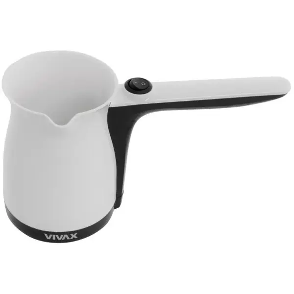 VIVAX Ibric electric Vivax CM-1000WH, 1000W, 0.4 L, protectie supraincalzire, ergonomic, Alb