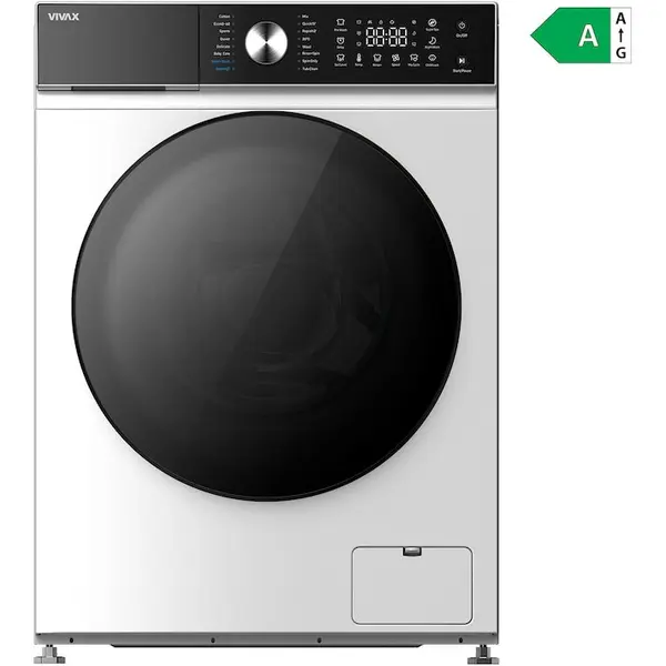 VIVAX Masina de spalat rufe VIVAX WFL-140916PSI, 9kg, 1400 rpm, Motor Inverter, Clasa A, 16 programe, Alb