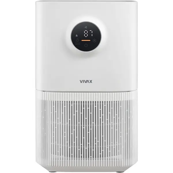 VIVAX Purificator de aer Vivax AP-250M W Aeris Compact, HEPA 13 cu carbon activ, ionizare plasma, PM2.5, Alb