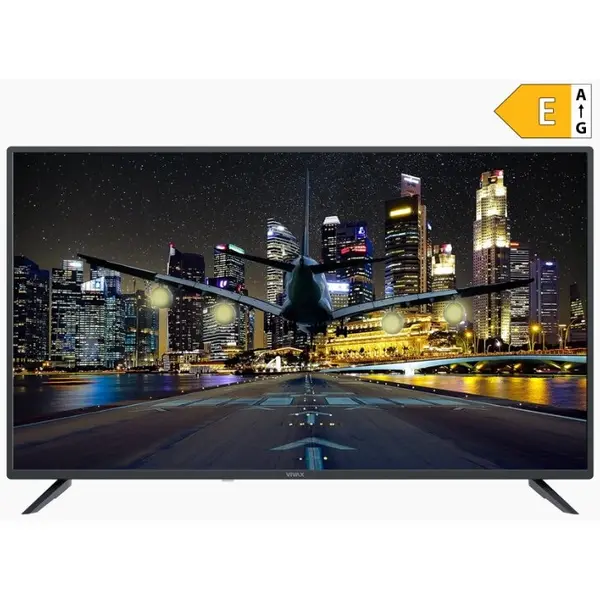 VIVAX Televizor Non-Smart LED, Vivax TV-43LE115T2S2, 109 cm, Full HD, Clasa E, Negru