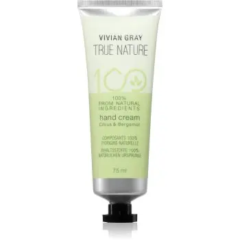 Vivian Gray True Nature Citrus & Bergamot crema de maini hidratanta