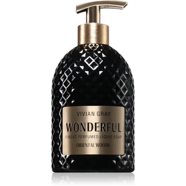 Vivian Gray Wonderful Oriental Woods sapun lichid delicat pentru maini 500 ml