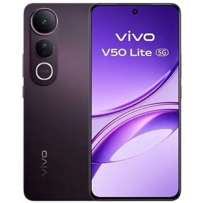 VIVO Telefon mobil Vivo V50 Lite 5G, 17,2 cm (6,77), 8 GB, 256 GB, 50 MP, Android 15, Negru