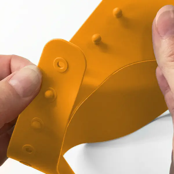 Viziera pentru baie din silicon bbluv Kap Orange