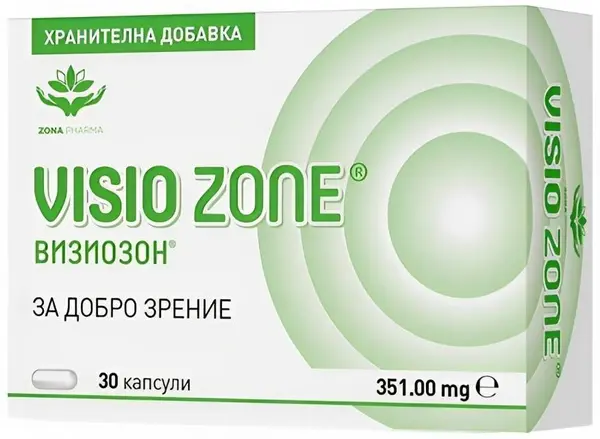 Viziozon, 351 mg, 30 capsule, Zona Pharma