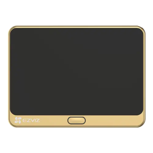 Vizor electronic smart, Wi-Fi, FullHD, monitor 4.3 inch, sonerie, acumulator 4600mAh, Auriu - EZVIZ CS-DP2C-Golden