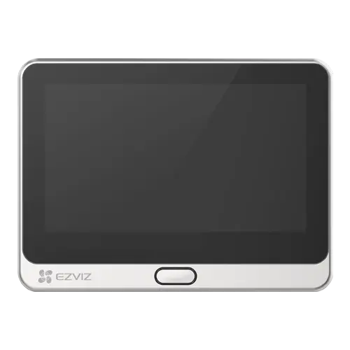 Vizor electronic smart, Wi-Fi, FullHD, monitor 4.3 inch, sonerie, acumulator 4600mAh, Argintiu - EZVIZ CS-DP2C-Silver