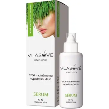 Vlasové hnojivo Serum ser fara clatire pentru parul subtiat