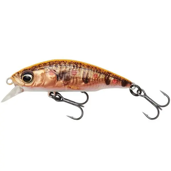 Vobler 3D Sticklebait Twitch 5.5cm 7G Fluo Orange Copper