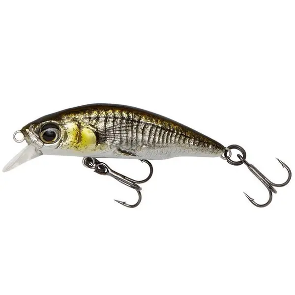 Vobler 3D Sticklebait Twitch 6.5cm 9.4G Ayu Green Silver