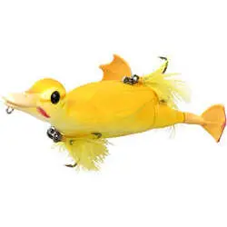 Vobler 3D Suicide Duck 15cm 70G Yellow