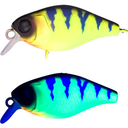 Vobler Chubby 41F 4.1cm 5.5g UV Mat Chart Perch