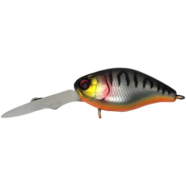 Vobler DD Chubby 38F 3.8cm 4.2g UV Mat Silver Tiger