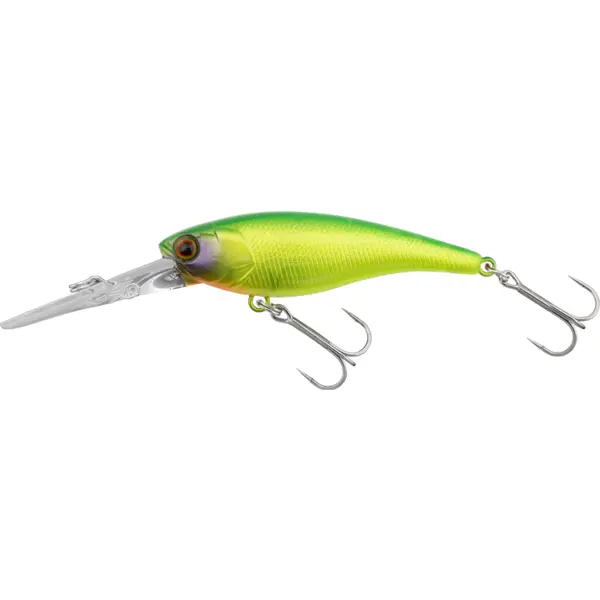 Vobler Soul Shad 62DDR-SP 6.2cm 6.8g Lime Back Chartreuse