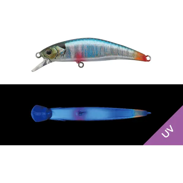 Vobler Tricoroll Ryushin Knocker 70HW 7.0cm 10.1g Blue Back