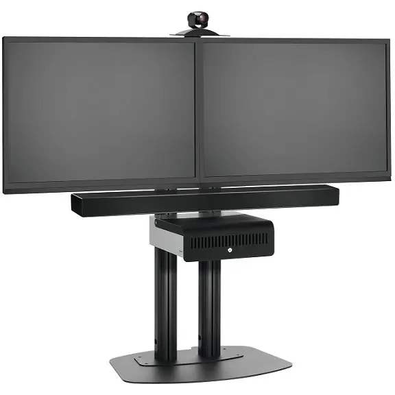 VOGEL`S Stand TV fix Vogel's pentru podea SidebySide (Negru sau Gri)