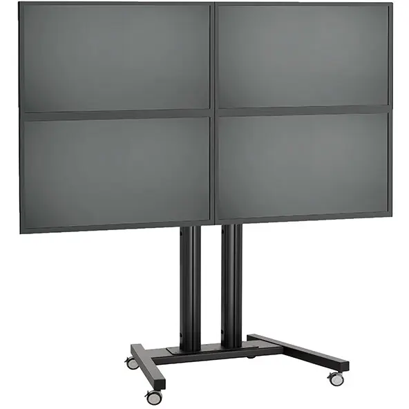 VOGEL`S Stand VideoWALL Vogel's cu baza mobila 2x2, maxim 30 de kgr per display, maxim 50 inchi per display