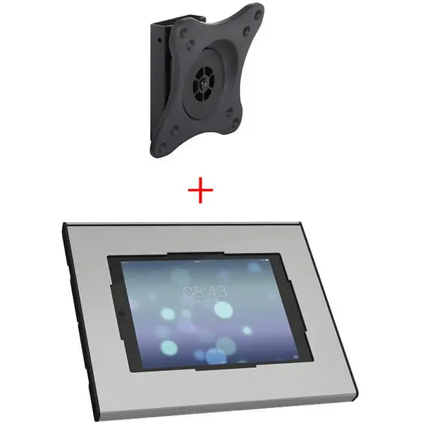 VOGEL`S Suport tableta de perete cu Multibrackets 3497 si Vogel's PTS2010, securizat, rotabil in jurul axului 360 grade