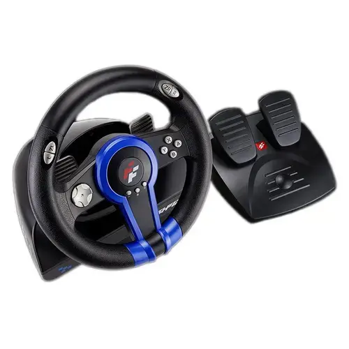 Volan cu pedale FlashFire Drift Wheel, PC, Nintendo Switch (Negru/Albastru)