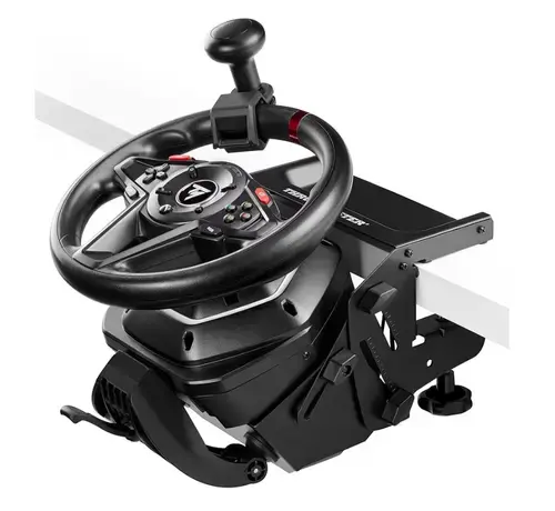 Volan cu pedale si schimbator Thrustmaster T128 SimTask Farming, Compatibil PC, Xbox Series X|S, Xbox One (Negru)