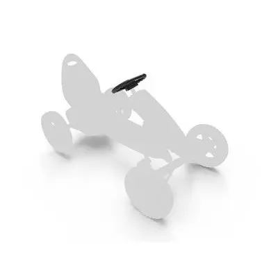 Volan oval pentru Kart