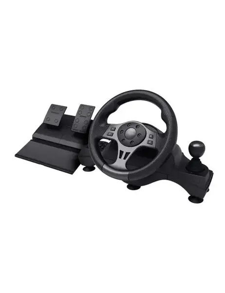 Volan si pedale racing Trust GXT 289 Movi, USB-A, Negru