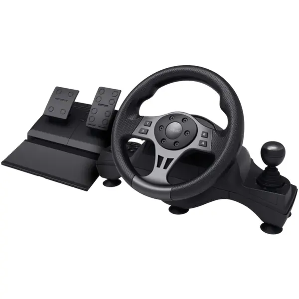 Volan si pedale Trust GXT 289 Movi, USB-A, Negru
