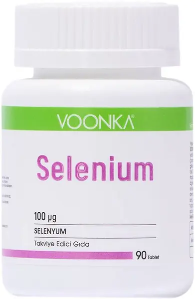 Voonka, Seleniu, 100 mcg, 90 tablete