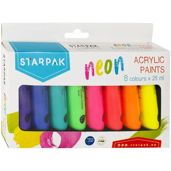 Vopsea acrilica, neon