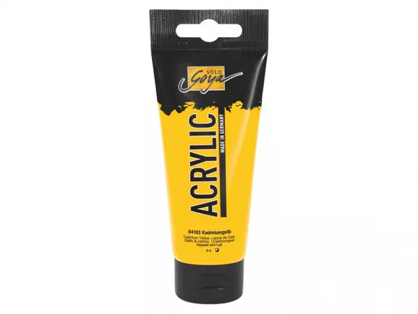 Vopsea acrilica Solo Goya pe baza de apa, diverse culori,100 ml
