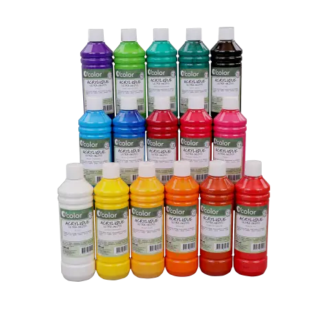Vopsea acrilica Ultragloss 500 ml Verde inchis