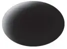 Vopsea acuarelă Revell - Negru , mat (R36108)