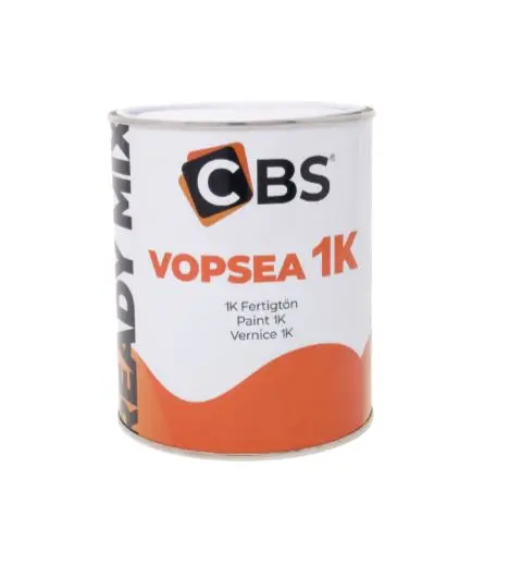 Vopsea auto/industriala 1K CBS 1 litru - Negru Trafic RAL 9017