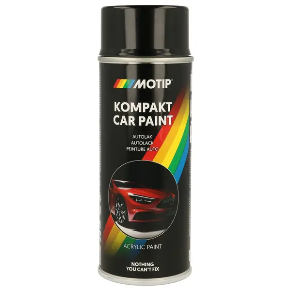 Vopsea auto MOTIP KOMPAKT CAR PAINT black metallic 400 ml 51000