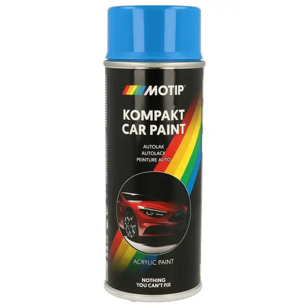 Vopsea auto MOTIP KOMPAKT CAR PAINT blue high gloss 400 ml 45060