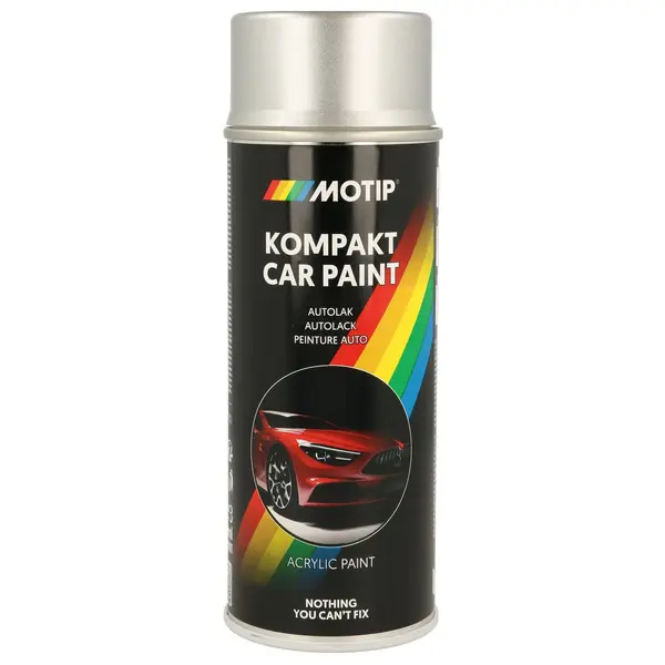 Vopsea auto MOTIP KOMPAKT CAR PAINT silver metallic 400 ml 55240